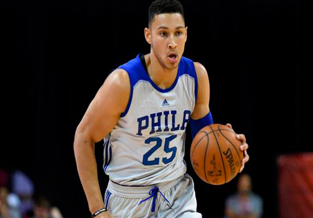 Ben Simmons se lesiona en el entrenamiento del viernes
