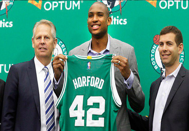 Danny Ainge compara a Al Horford con Kevin Garnett