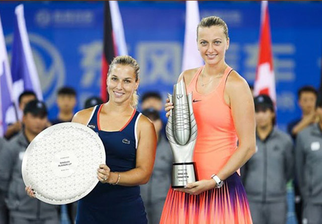 Petra Kvitova gana el WTA de Wuhan