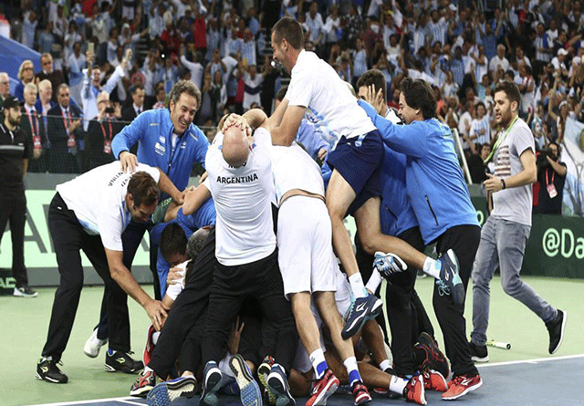 Argentina se proclama campeón de Copa Davis