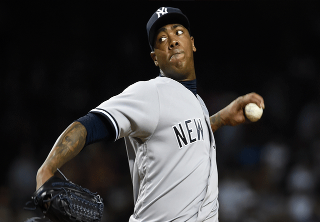 Aroldis Chapman acuerda contrato con los Yankees