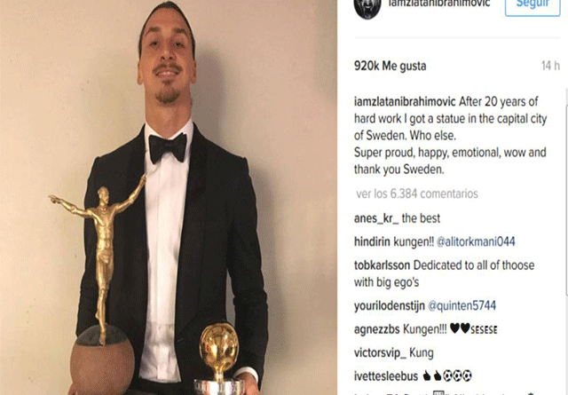 Zlatan Ibrahimovic se comparo con Napoleon