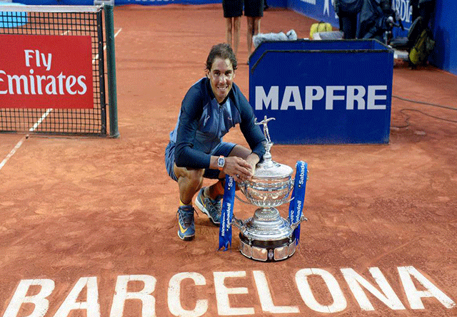 Rafael Nadal confirma que estará en Godo 2017