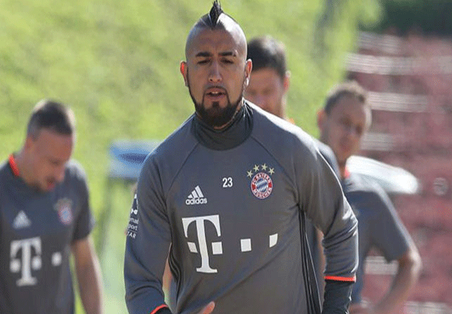 Arturo Vidal estará fuera de acción por lesión