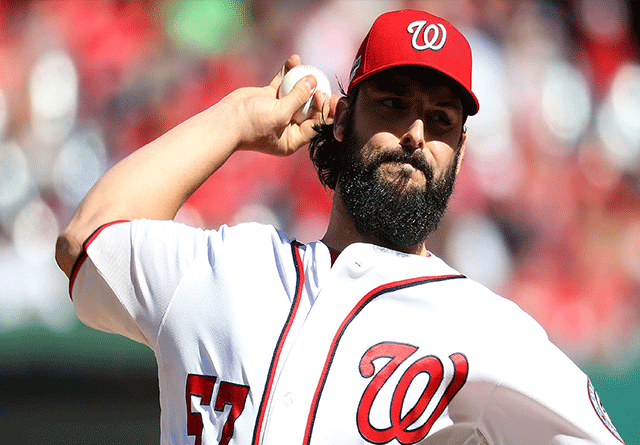 Tanner Roark reemplazara a Max Scherzer en el Clásico