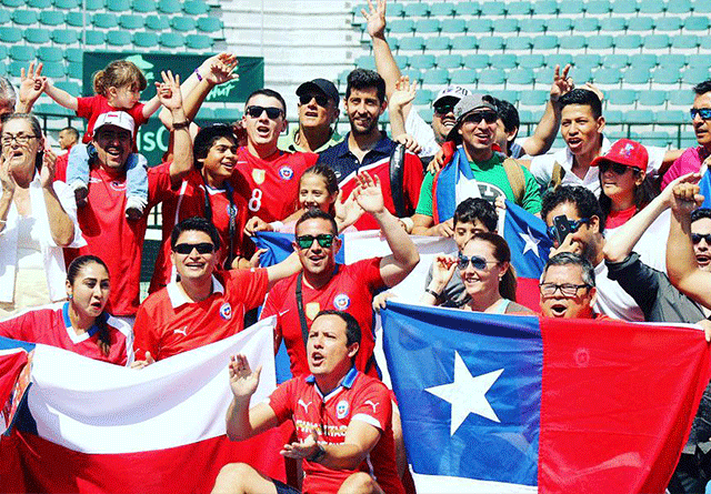 Chile barrió a la Republica Dominicana
