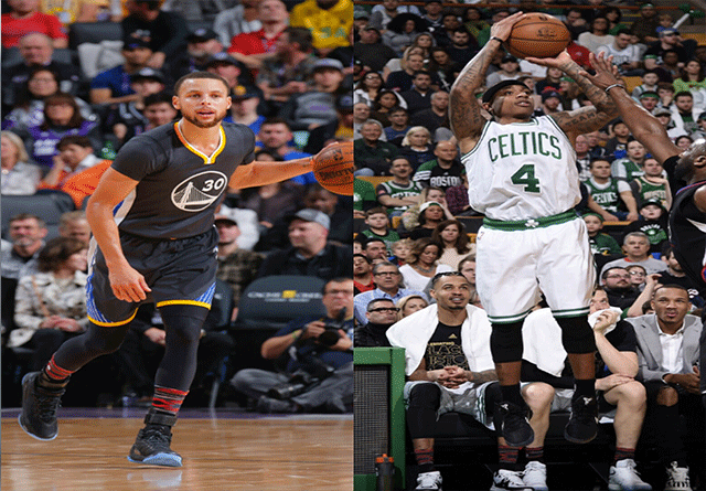 Isaiah Thomas y Stephen Curry jugadores de la semana