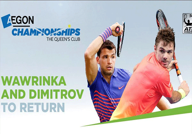 Wawrinka y Dimitrov jugaran en Queen’s