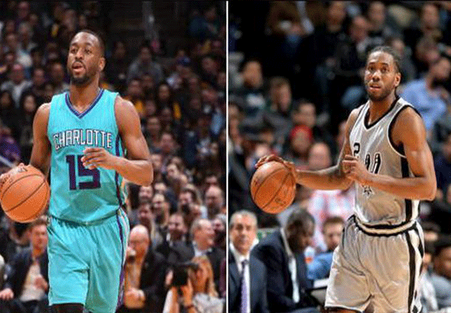 Kemba Walker y Kawhi Leonard jugadores de la semana