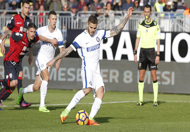 Mauro Icardi sigue mejorando