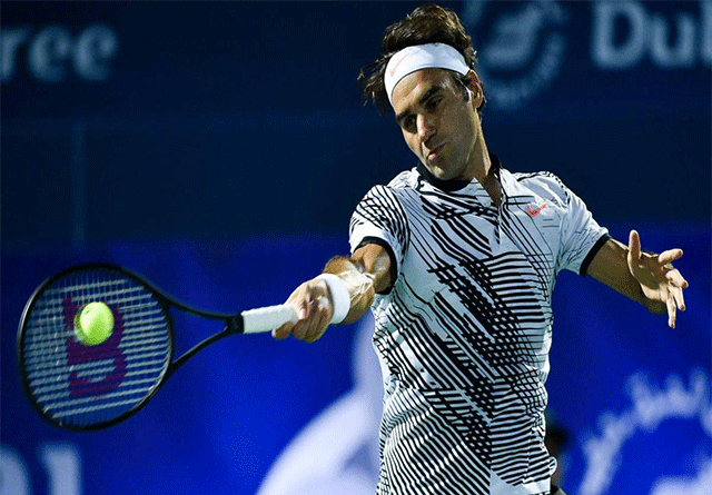 Roger Federer pierde en Dubái