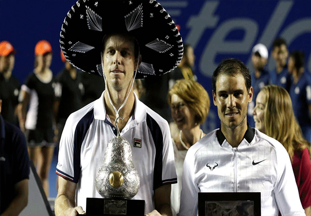 Sam Querrey sorprende a Rafael Nadal