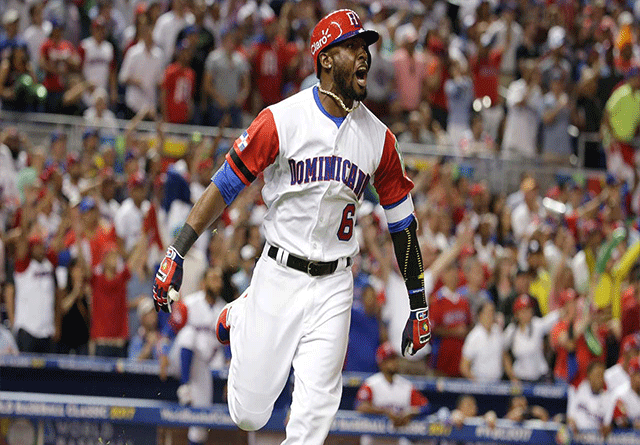 Starling Marte no jugo por Dolores en el tobillo derecho