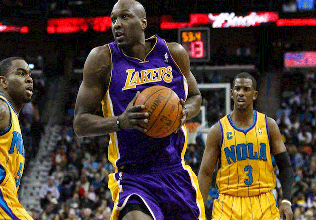 Lamar Odom podría firmar un día con los Lakers para retirarse