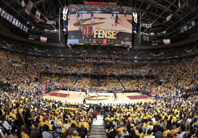 Los Cleveland Cavaliers detendrán las obras en el Quicken Loans Arena