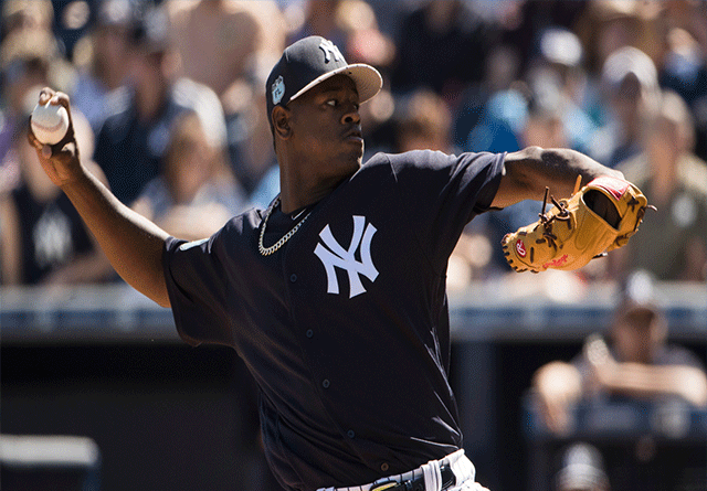 Luis Severino será el cuarto abridor de los Yankees