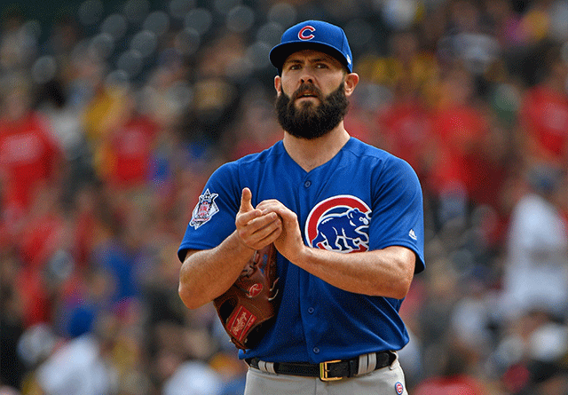 Los Cubs pierden a Jake Arrieta por lesión