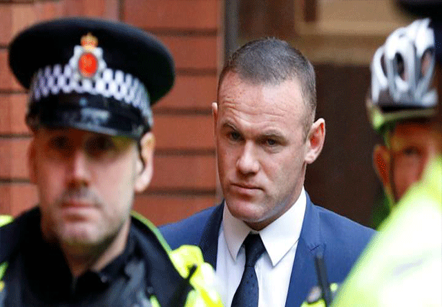 Wayne Rooney se declara culpable de conducir ebrio
