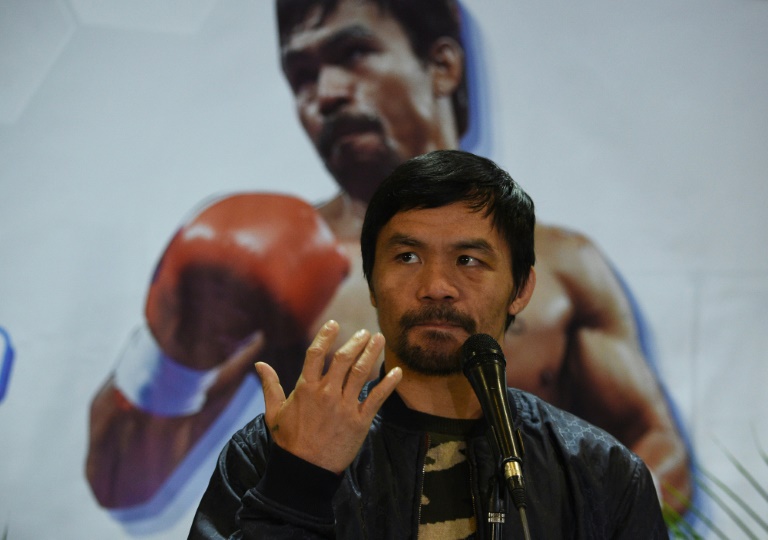 Manny Pacquiao permitirá a regañadientes que su hijo se dedique al boxeo