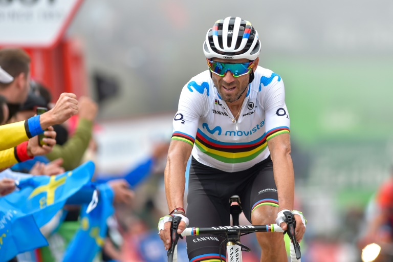 Ciclista Alejandro Valverde defenderá su título mundial en Yorkshire