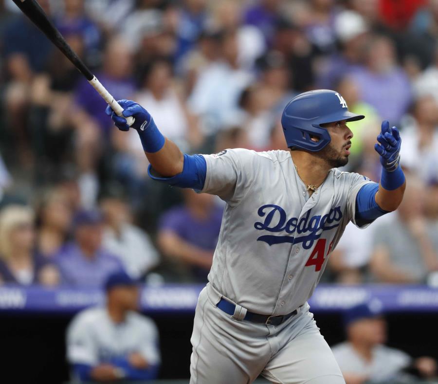 Dodgers de Los Ángeles suben al infielder Edwin Ríos a Grandes Ligas desde Triple-A