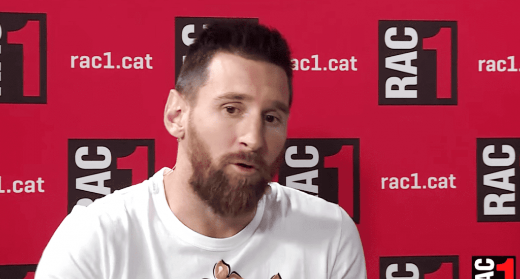 Lionel Messi admite que quiso abandonar España por su problema con Hacienda