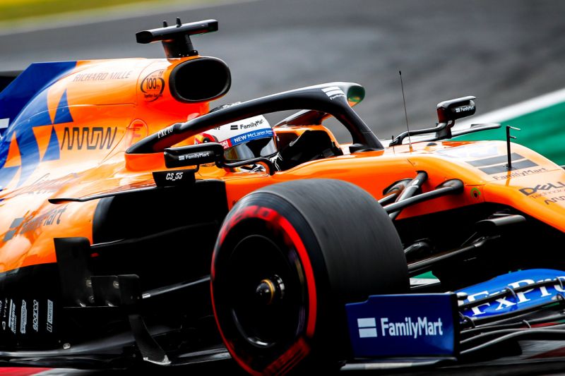 Piloto Carlos Sainz ve al McLaren competitivo en el circuito de Suzuka