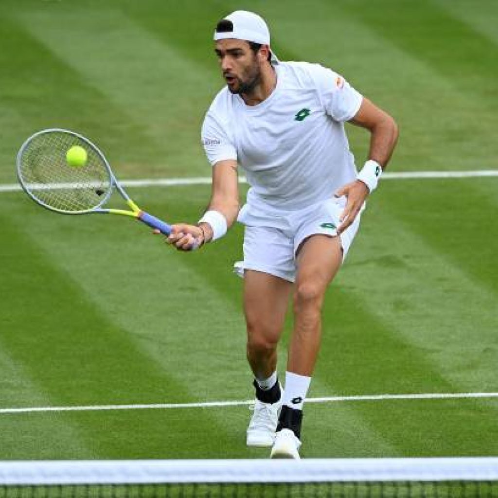 Matteo Berrettini en Wimbledon