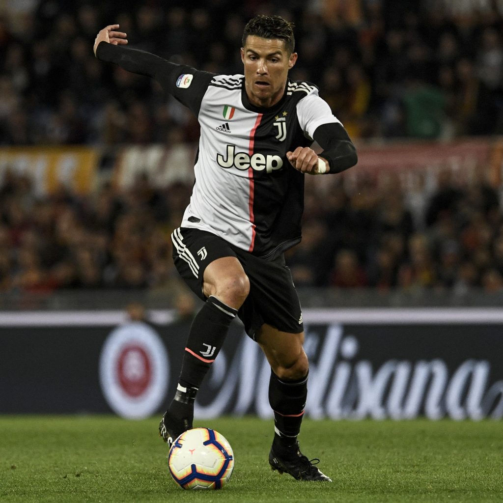Cristiano Ronaldo jugando para el Juventus