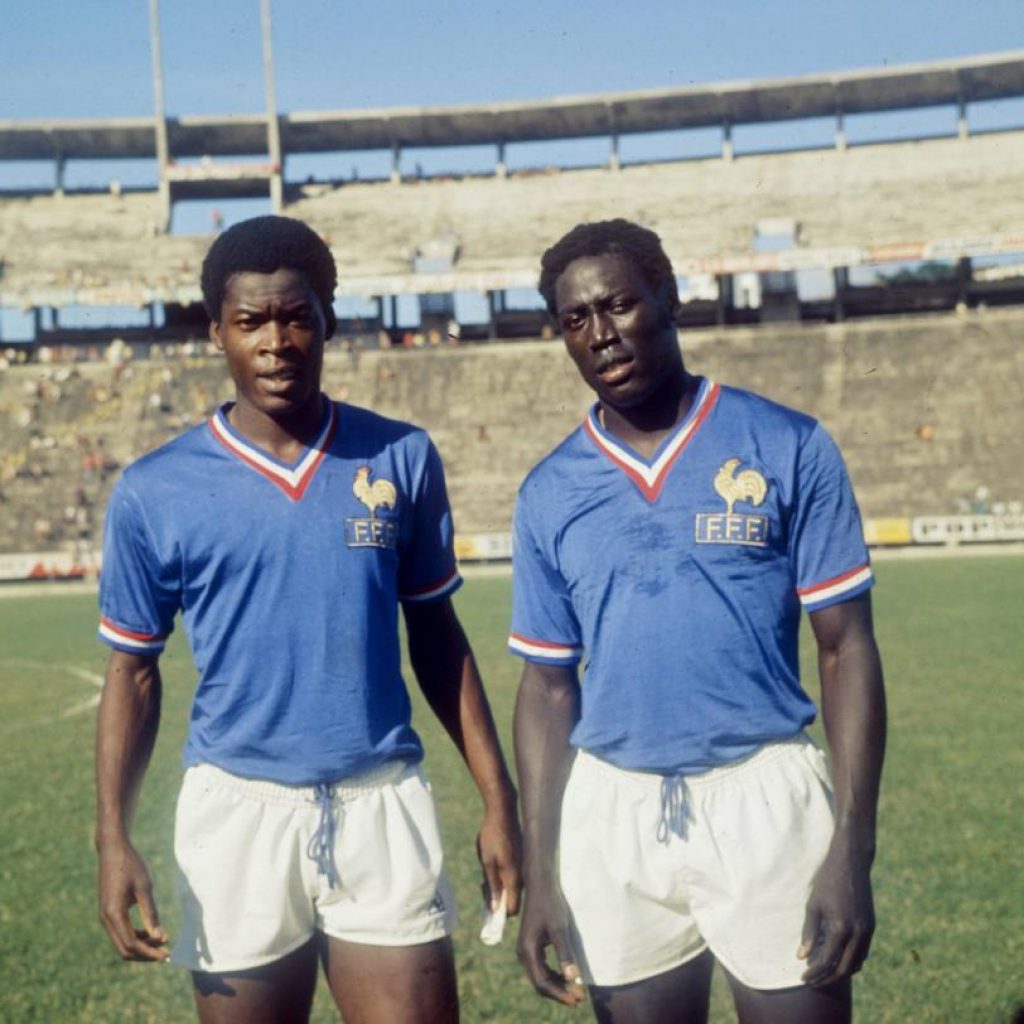 Jean-Pierre Adams junto a Maurius Trésor