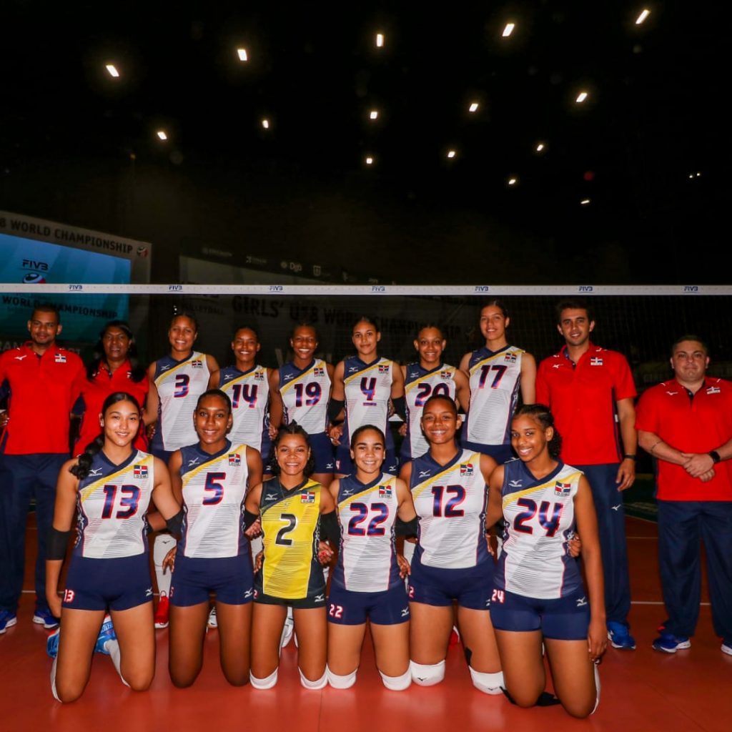 RD vence a Tailandia en Mundial Voleibol U-18; asegura puesto 10 