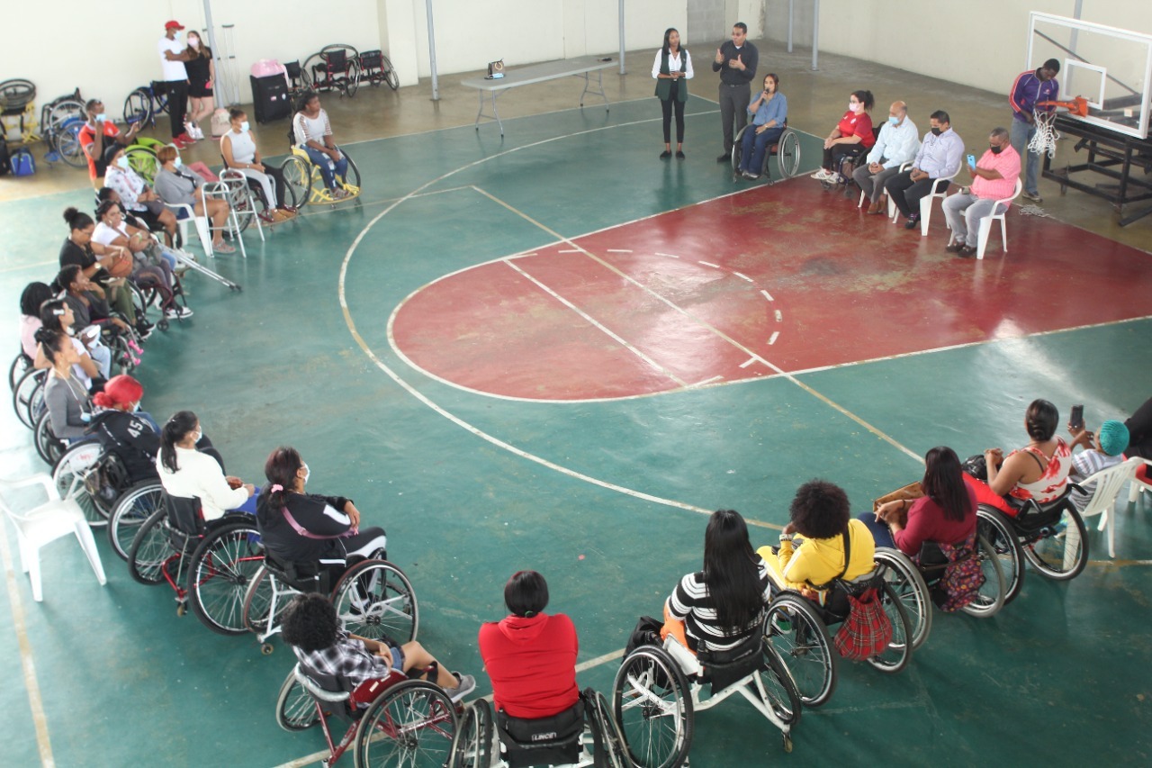 Conadis realiza 1era. Clínica de Baloncesto Femenino en Silla de Ruedas