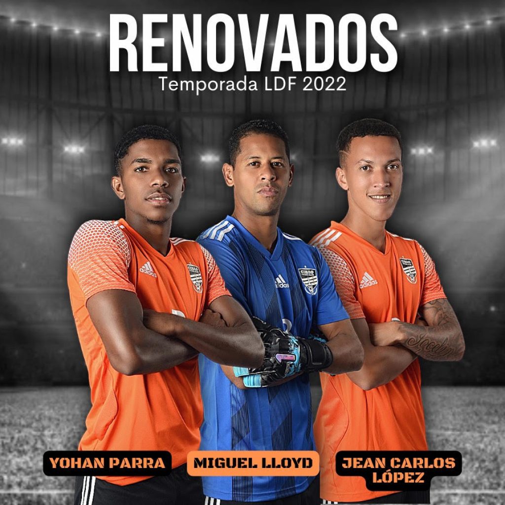 Miguel Lloyd, Jean Carlos López y Yohan Parra regresan con Cibao FC 2022