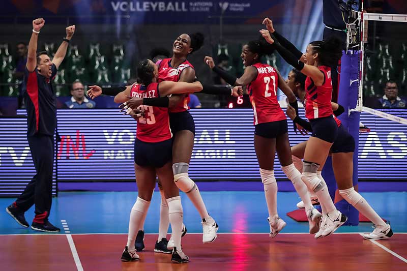 Dominicana celebra mejoría masiva en Semana 2 de VNL