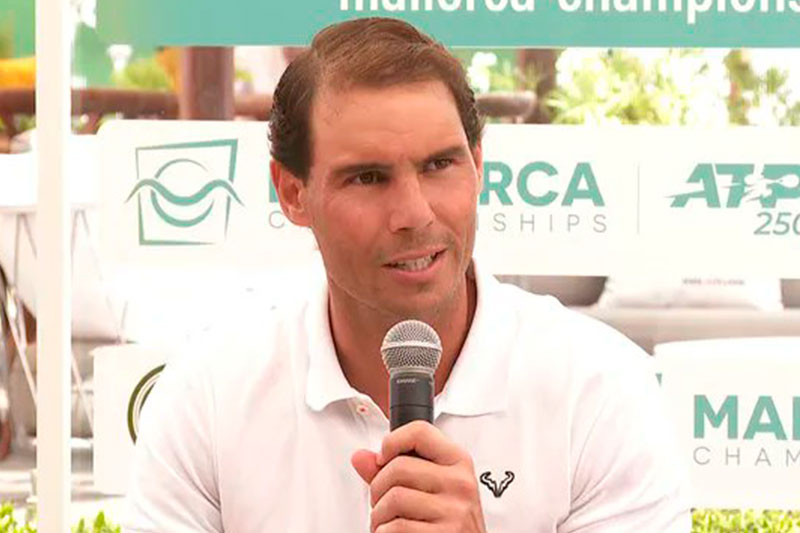 Rafael Nadal: «Mi intención es jugar en Wimbledon y el Open de Estados Unidos»