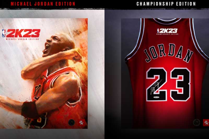 2K ha anunciado que Michael Jordan aparecerá en la Edición Michael Jordan y en la ultra-premium Edición Championship de NBA 2K23.