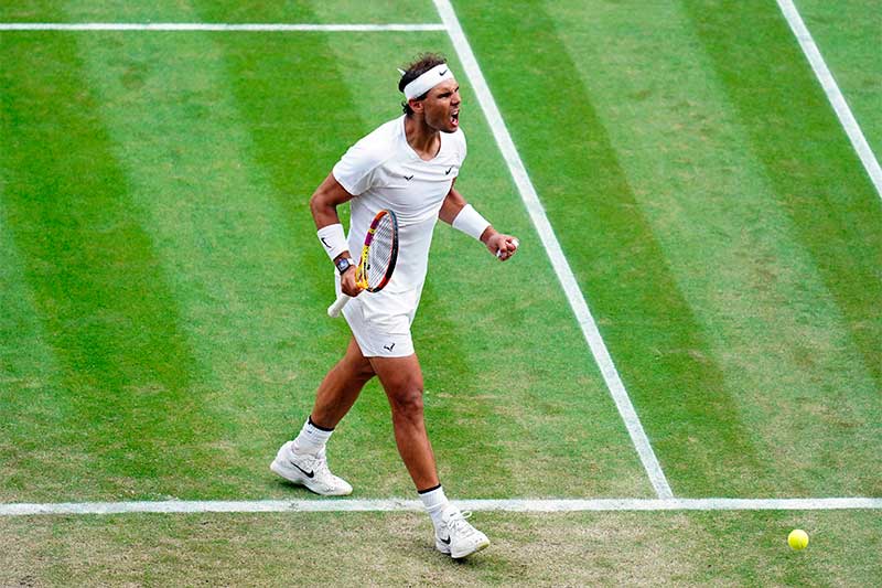 Rafael Nadal clasifica a semifinales Wimbledon