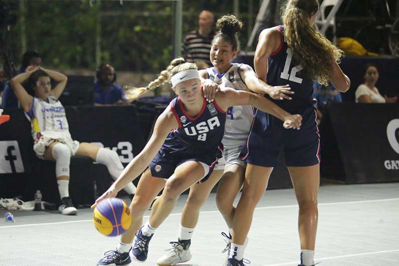 Estados Unidos completa barrida en la cuarta etapa 3×3 FIBA