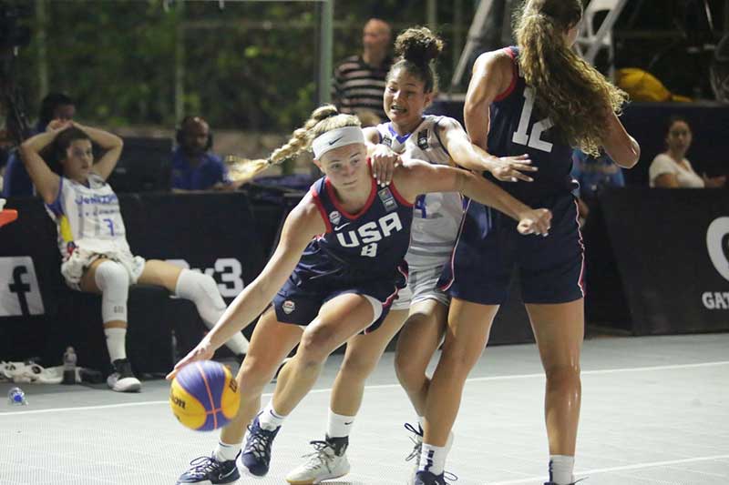 Estados Unidos completa barrida en la cuarta etapa 3x3 FIBA