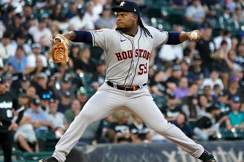 Framber Valdez se anota otro récord desde el montículo con los Astros