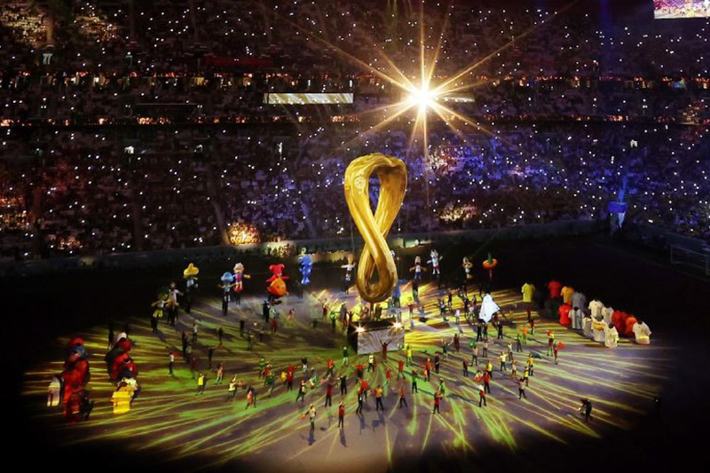 Sorprendente la ceremonia inaugural del Mundial Qatar 2022