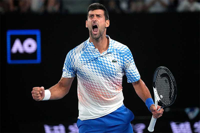 Djokovic supera con autoridad a Paul y jugará su décima final en Melbourne