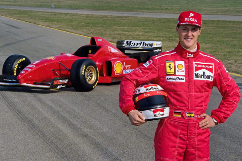 Icónico Ferrari F1 de Schumacher será subastado
