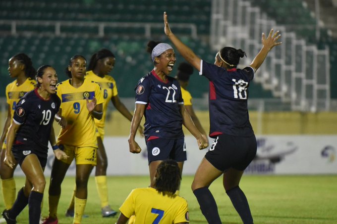 RD golea a Barbados en camino a la Copa  Oro Femenina de la Concacaf 2024