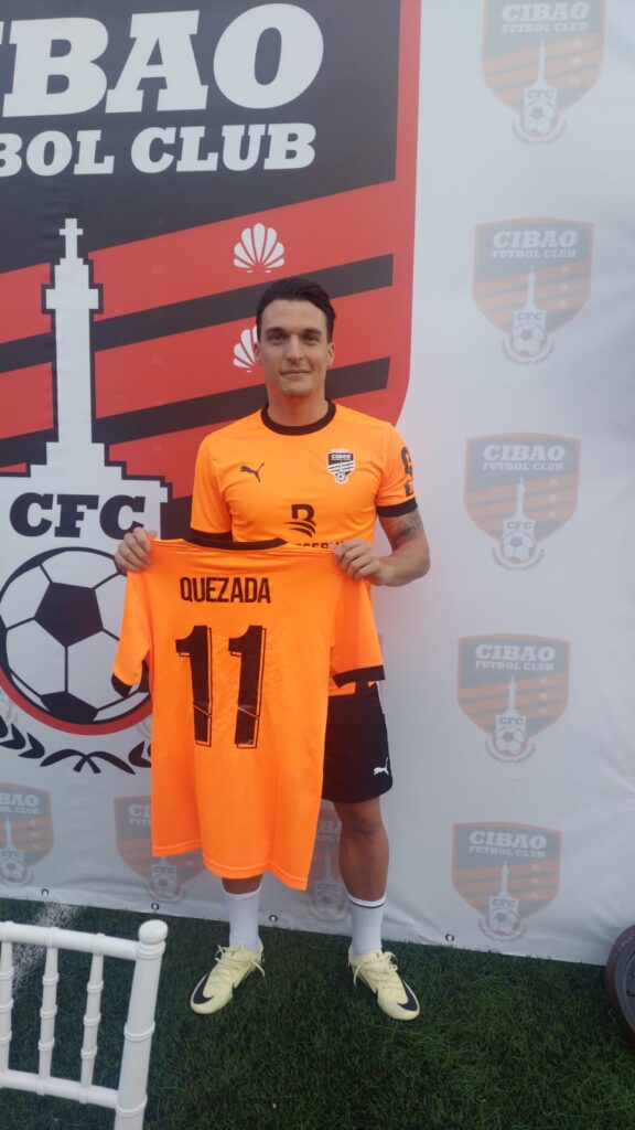 Histórico Fichaje: Cibao FC presenta a Luismi Quezada para la Temporada 2024