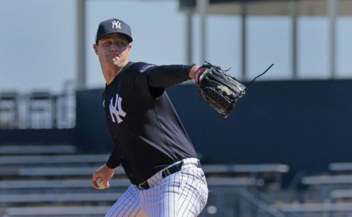 Gerrit Cole progresa en rehabilitación y apunto a un pronto regreso con los Yankees