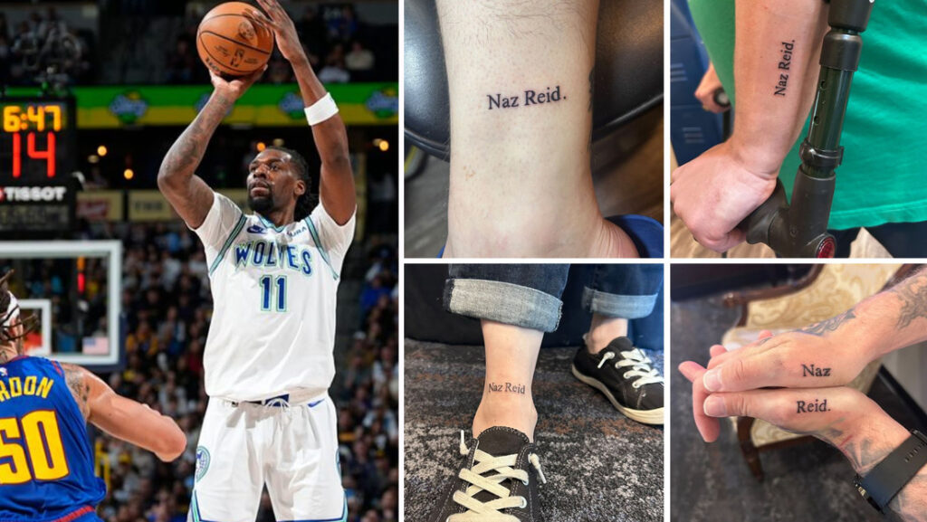 ¿Quién es Naz Reid y por qué más de 150 de estadounidenses se tatuaron su nombre?