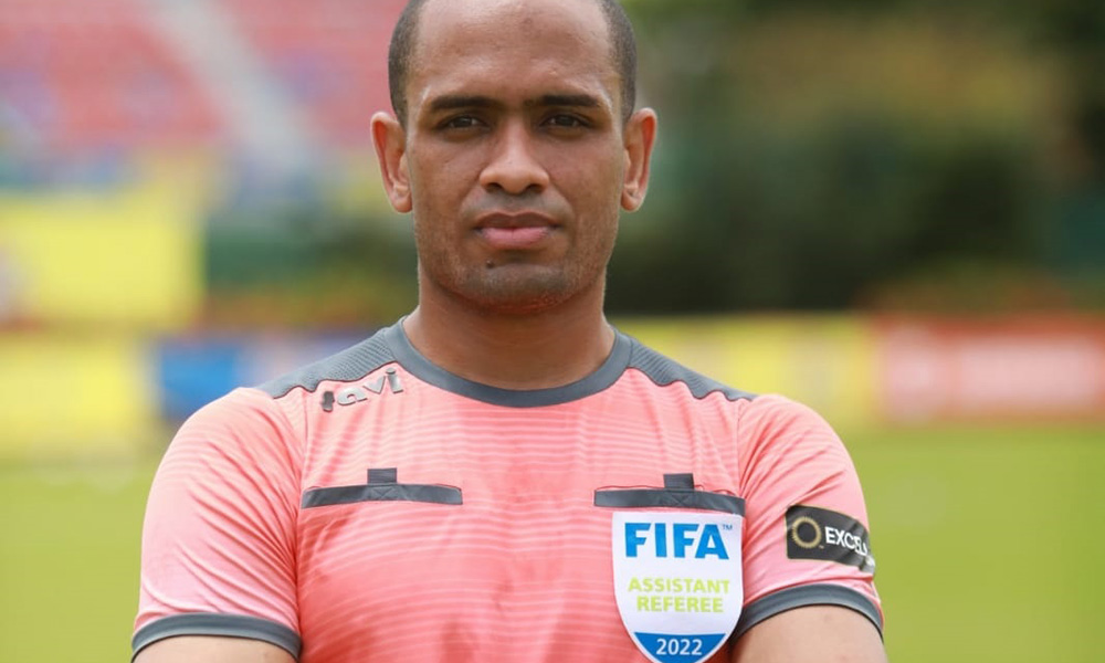El árbitro dominicano Raymundo Féliz, elegido para arbitrar en la final de la CONCACAF