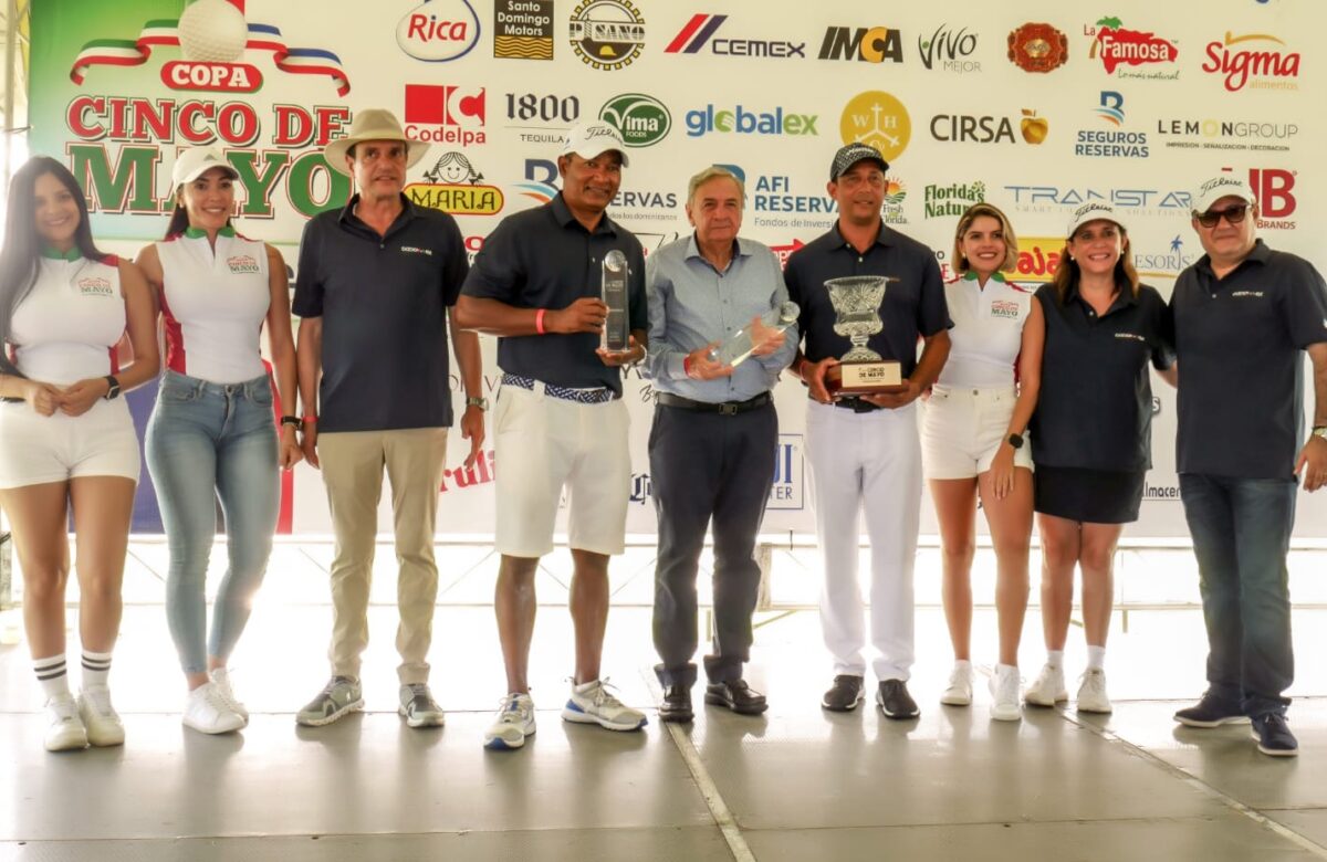 César y Freddy Rodríguez ganan Copa de golf 5 de Mayo