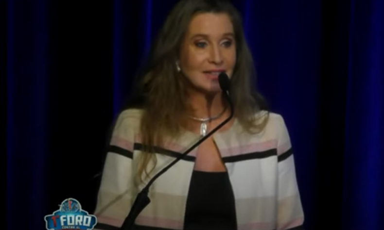 María José Pesce, directora para Latinoamérica de la Agencia Mundial Antidopaje, da su opinión acerca del primer Foro Internacional contra el Dopaje.